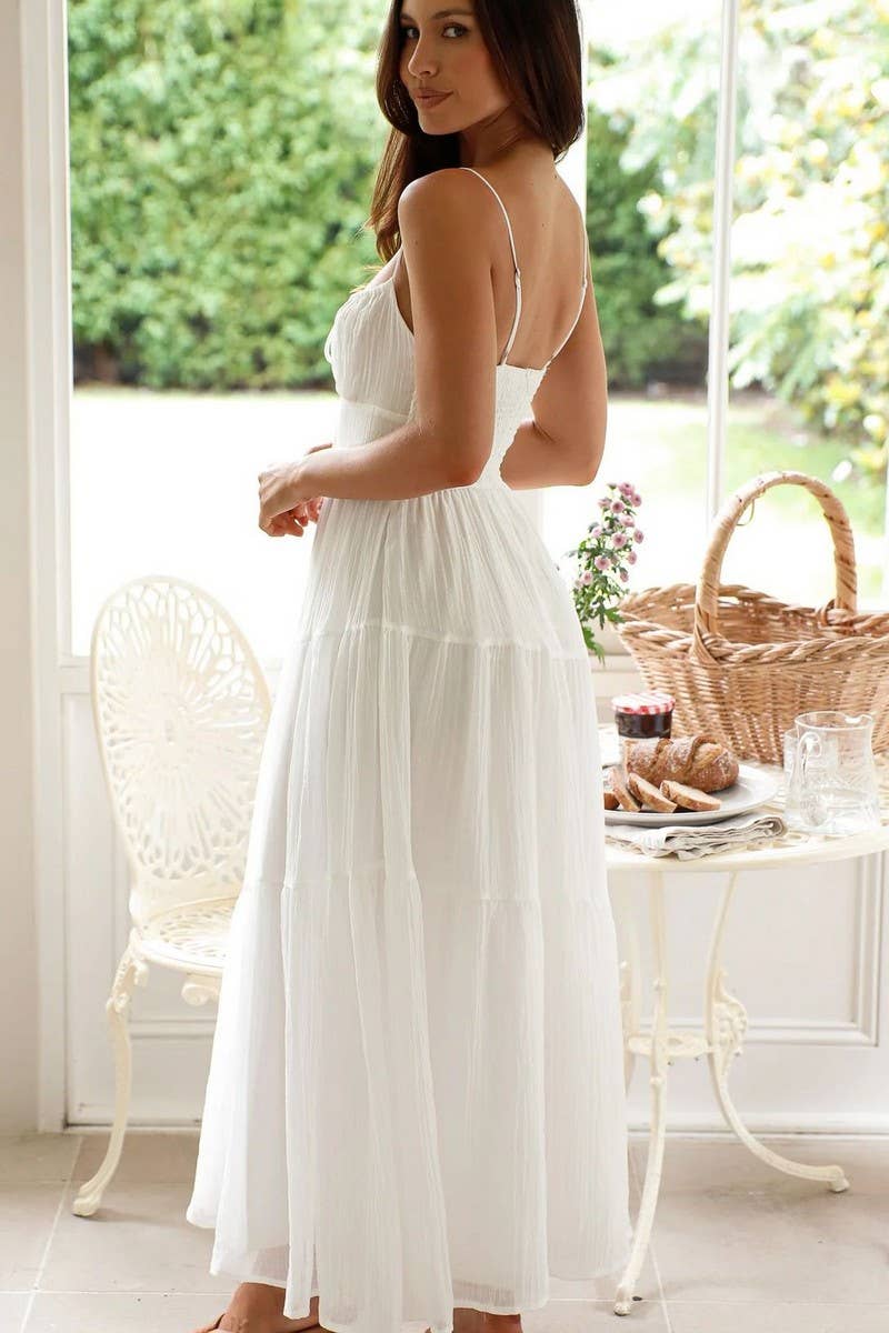 CWDMD5650_SLEEVELESS BACKLESS TIE STRAP MAXI FLARE DRESS