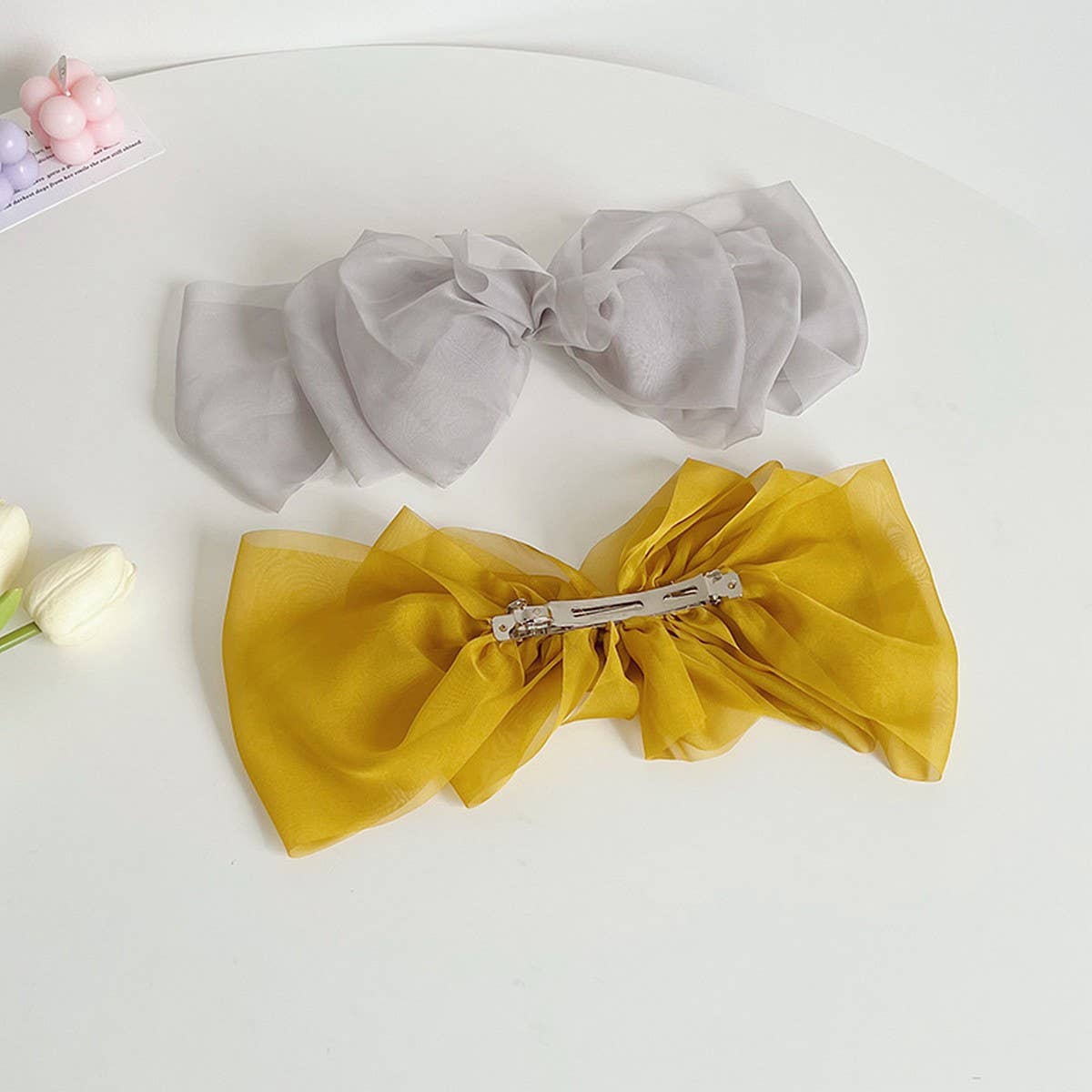 SUPER FAIRY ELEGANT BOW HAIRPINS_CWAHA1193