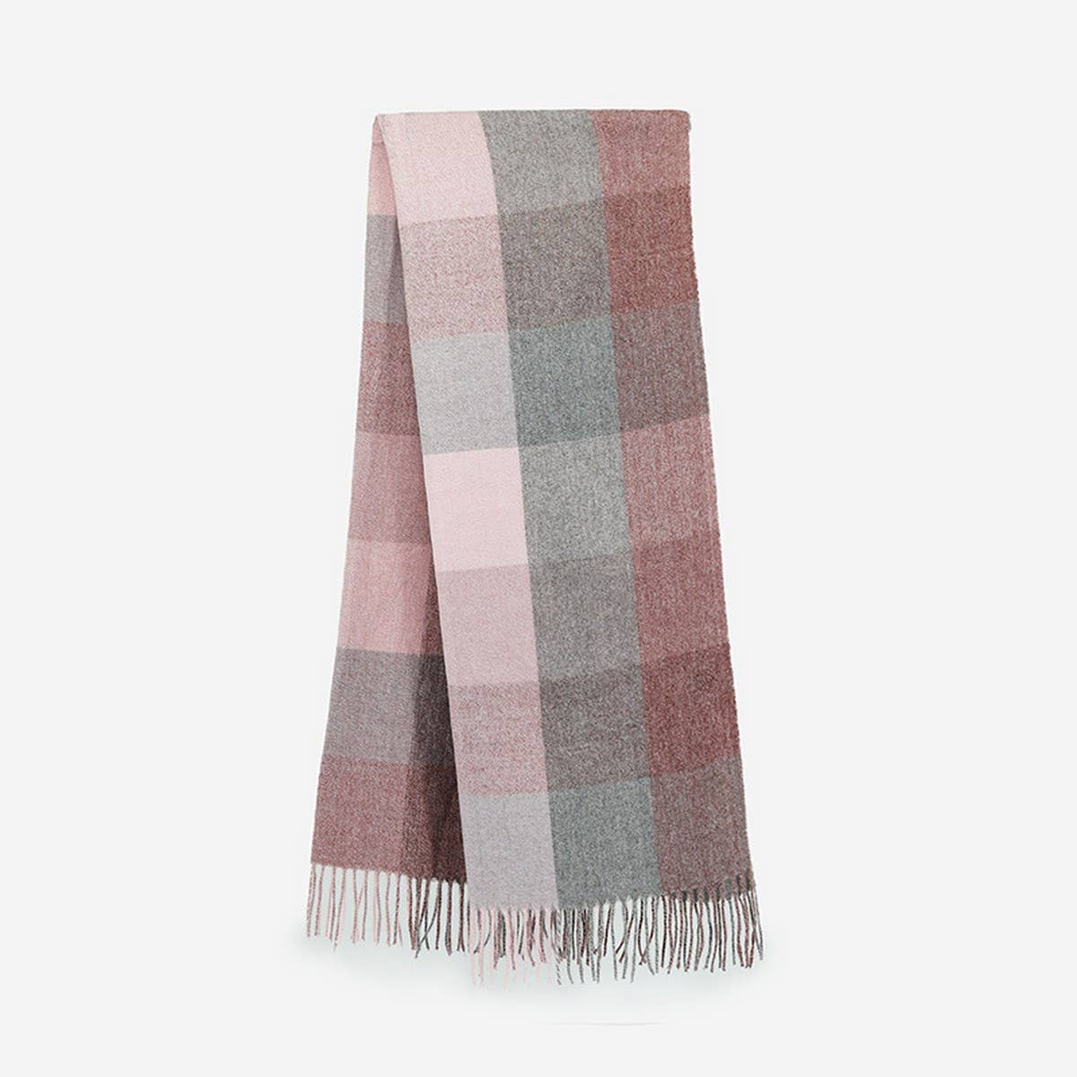 Plaid Scarf - Unisex Thick Warm Winter Shawl_CWASC1096
