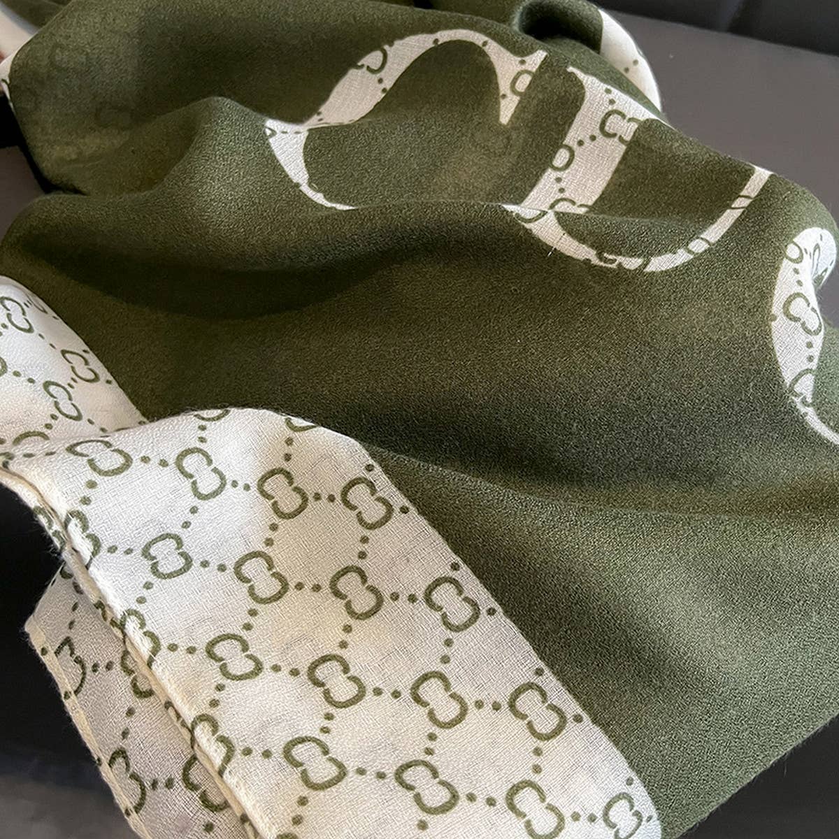 WOMEN FASHION PLAID ARTISTIC SCARF