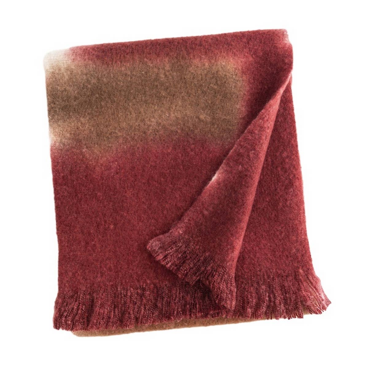 New Gradient Faux Cashmere Scarf - Winter Warmth