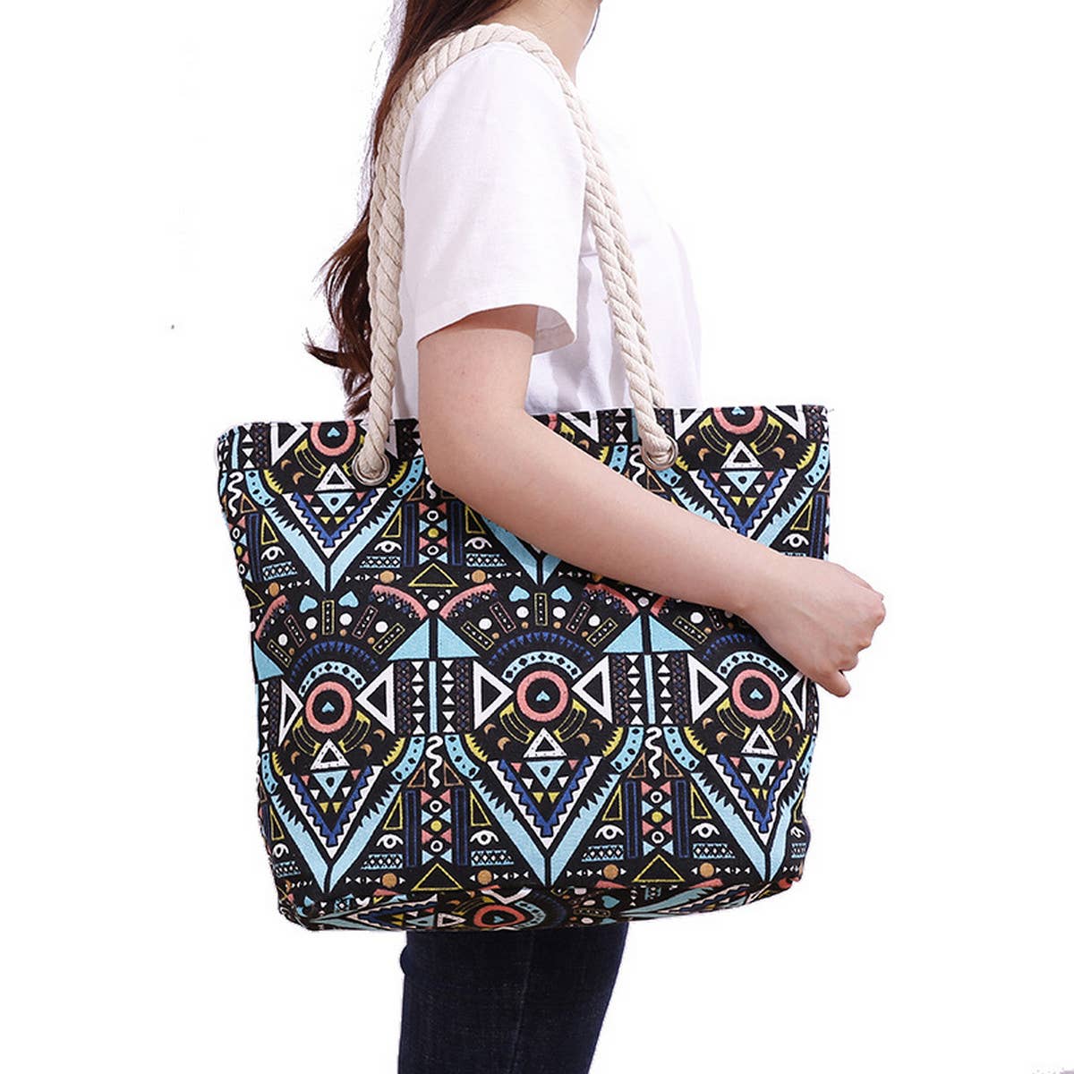 ETHNIC PRINT SHOULDER BAG_CUAB0237
