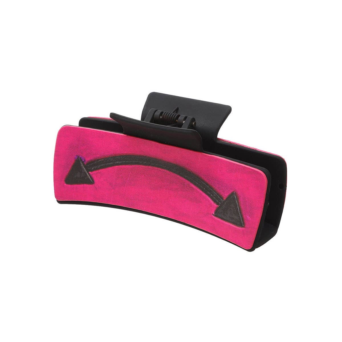 Western Leather Hair Claw - Cactus Butterfly Clip