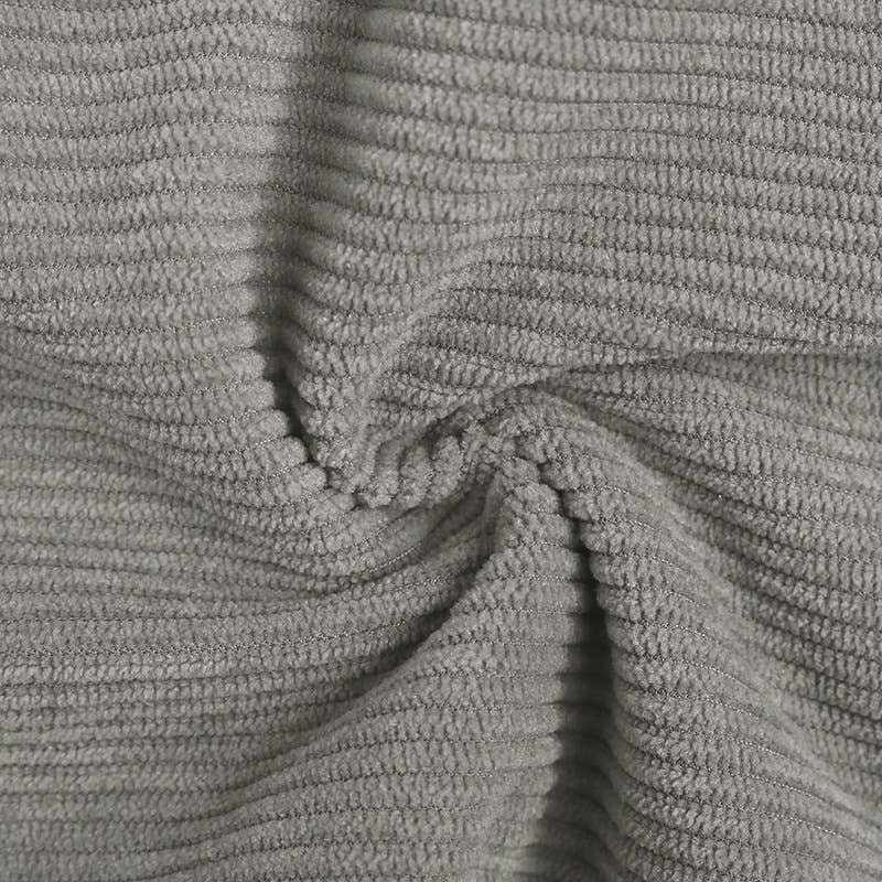 Solid-color basic corduroy adjustable overalls