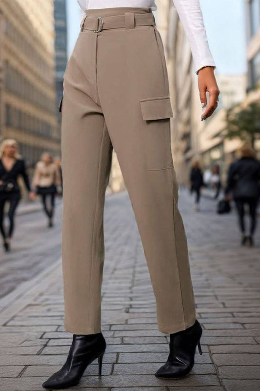 CWBLP0695_STYLISH CASUAL WITH POCKETS PANTS