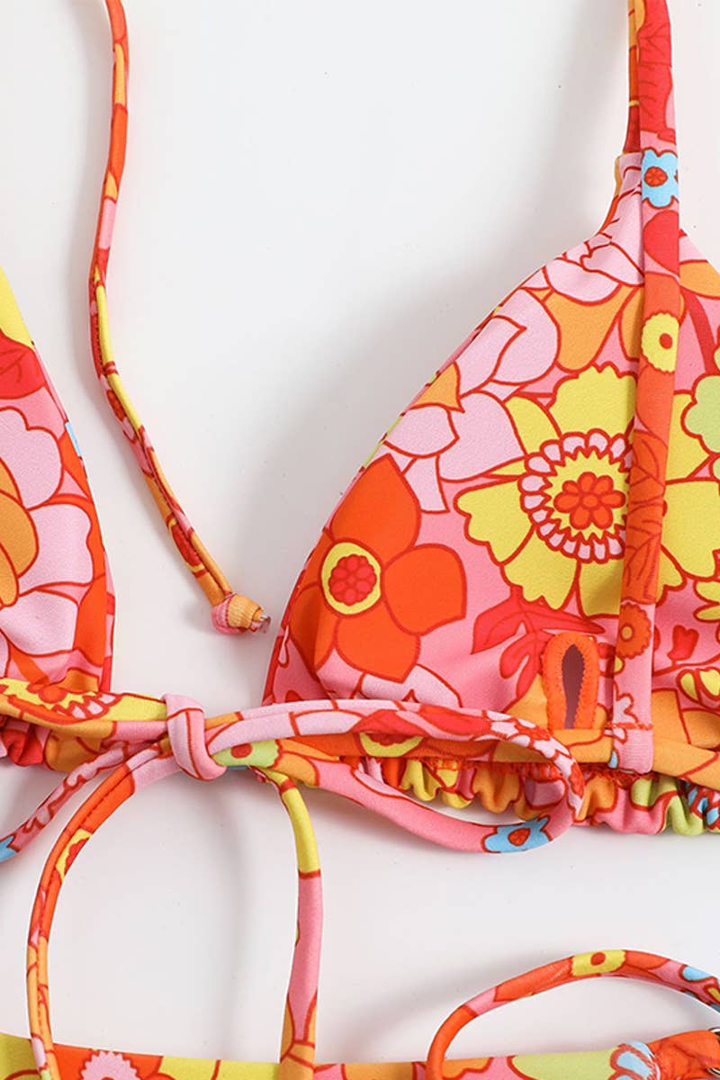 CWMW0771_CASUAL DIGITAL PRINT STRAPPY SWIMSUIT