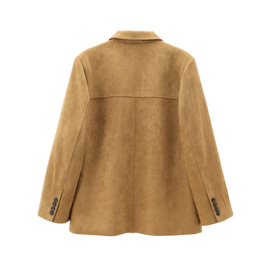 SINGLE-BREASTED ALL-IN-ONE LAPEL SOLID SUIT