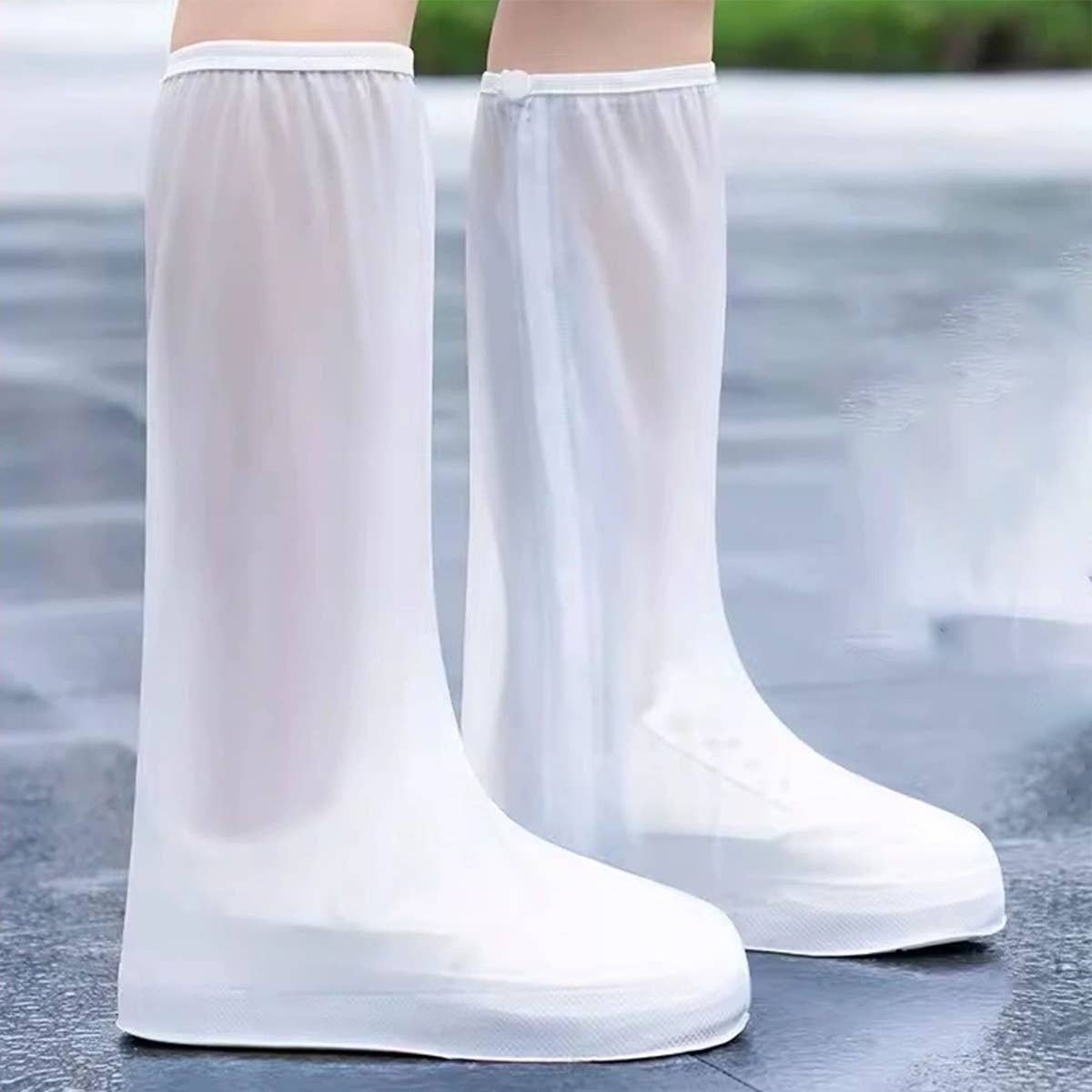 CWMM8437_THICKENED WATERPROOF AND WEAR-RESISTANT HIGH BOOTS