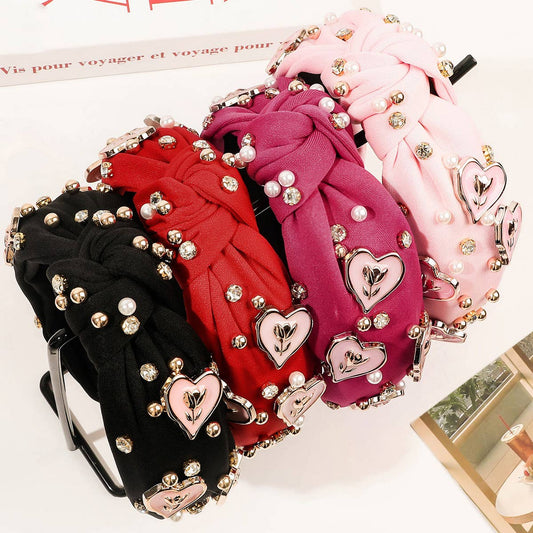 FASHIONABLE FABRIC DIAMOND HEADBAND_CWAHA1655