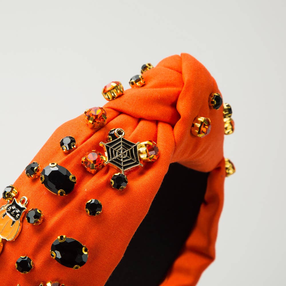 HALLOWEEN RHINESTONE BALL HEADBAND