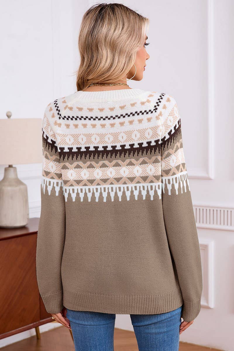 CWOSWL07302_LOOSE ZEBRA COLORBLOCK OFF-SHOULDER BATWING TOP