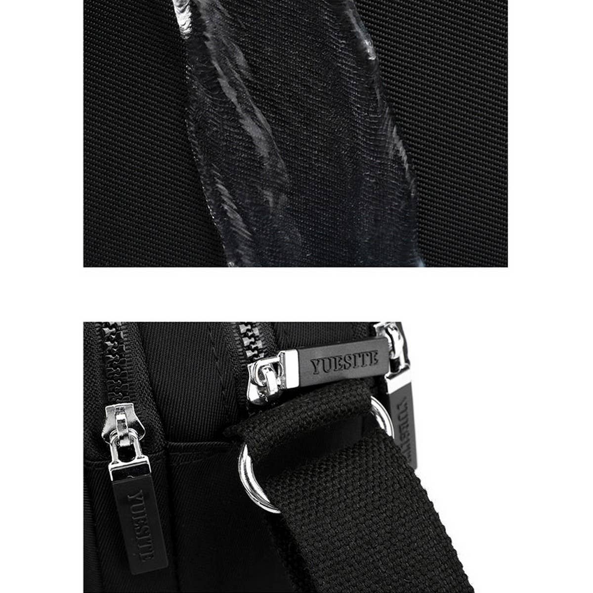 MULTI-POCKET CASUAL CANVAS SHOULDER CROSSBODY BAG_CWAB3518