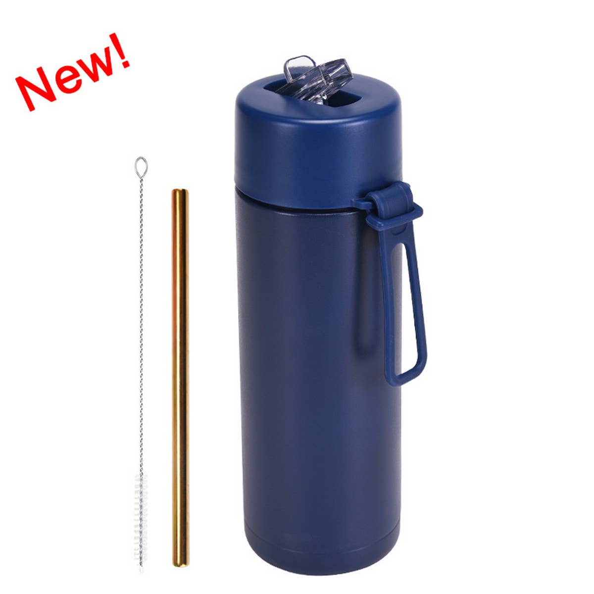 NEW PORTABLE 650ML SPORTS THERMOS CUP