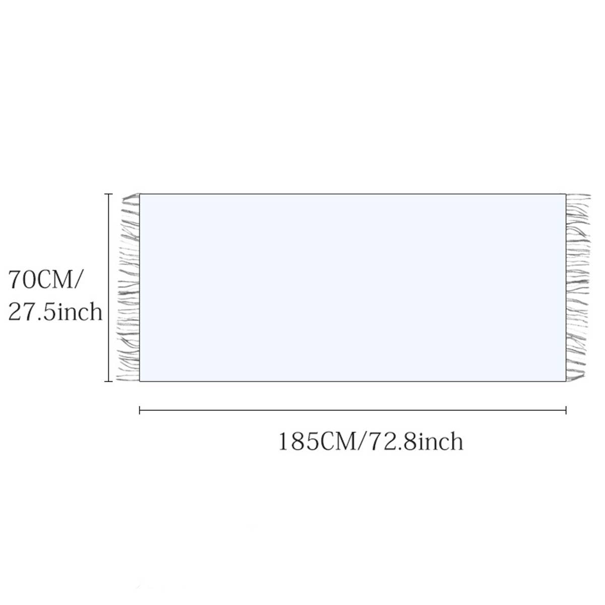 Rose Print Shawl Scarf ? Soft Warm Elegant Wrap