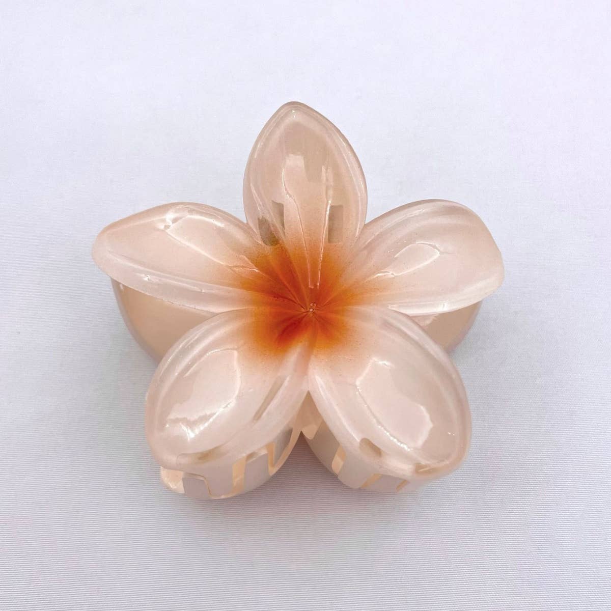 CWASC1691_FASHION CLAW COLOR FLOWER HAIR CLIP SHARK CLIP