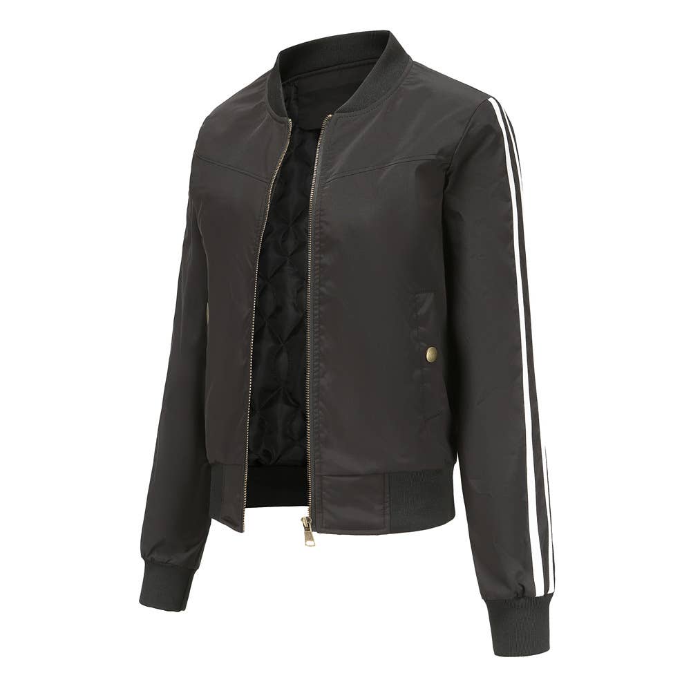 Short flight suit jacket with cotton jacket