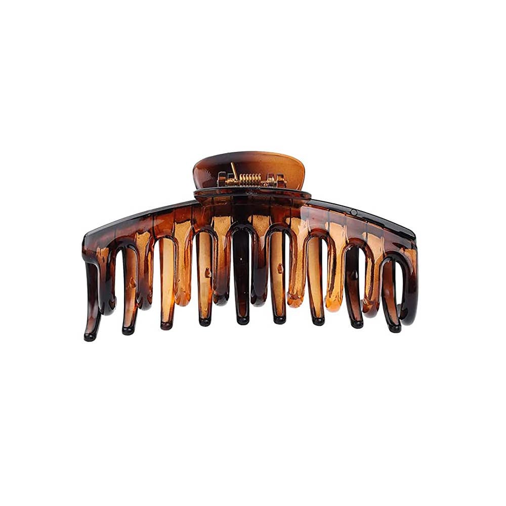 4.3" Matte PS Plastic Hair Claw Clip, Strong Hold_CWAHA0090