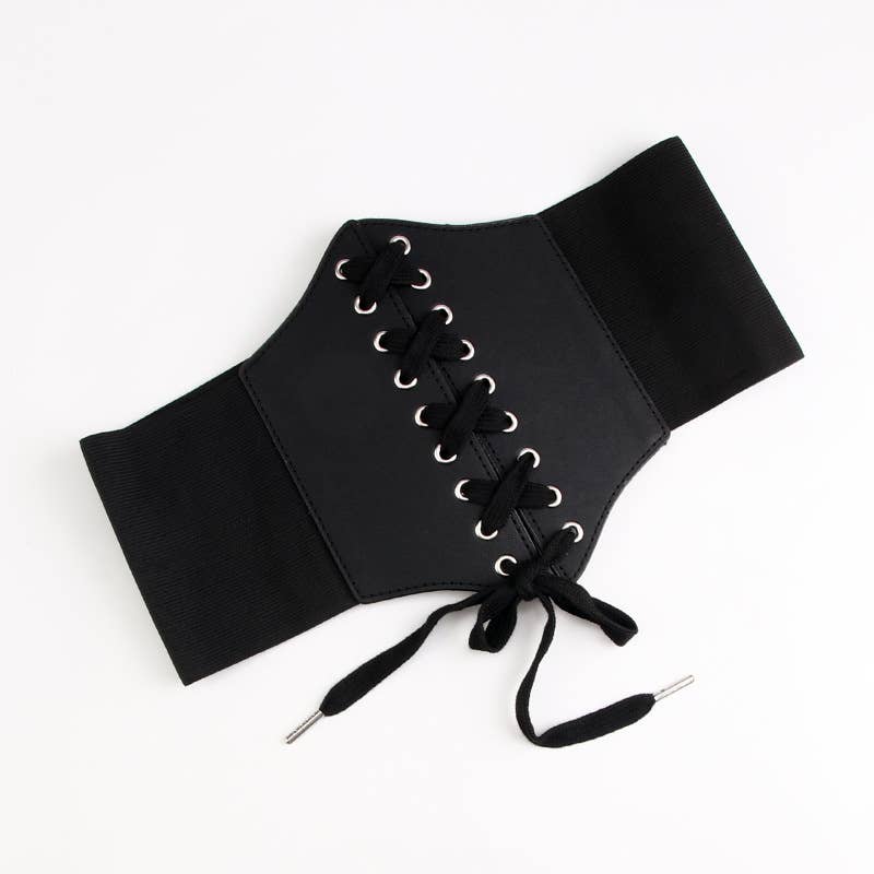 Retro court women's slimming wide-waist cover