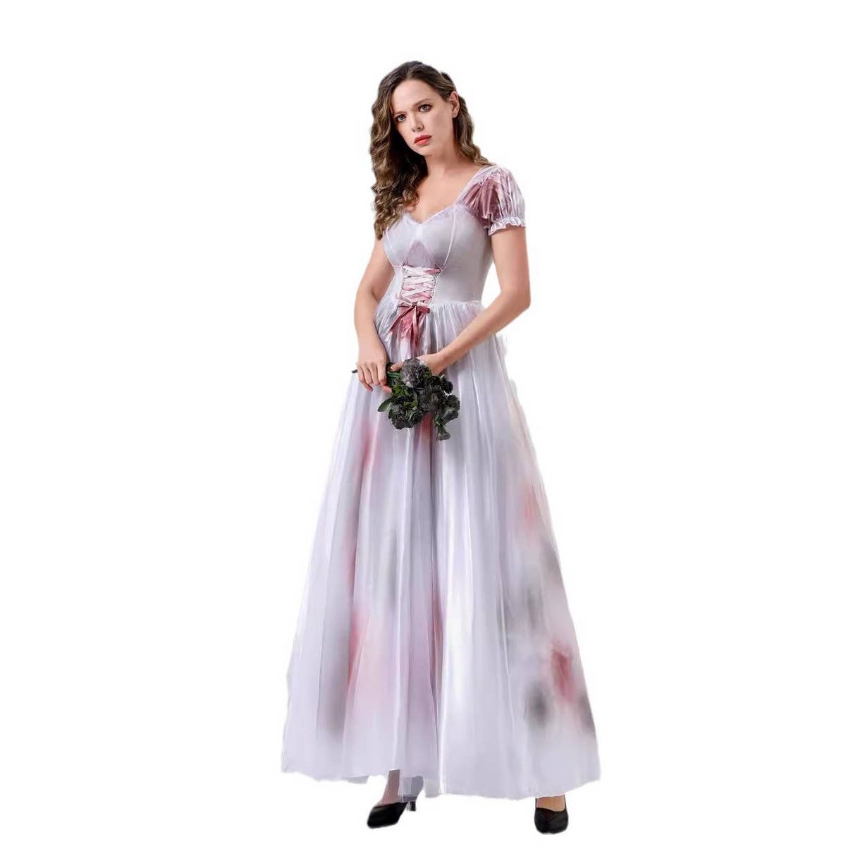 HALLOWEEN BLOODY GHOST BRIDE DRESS COSTUME