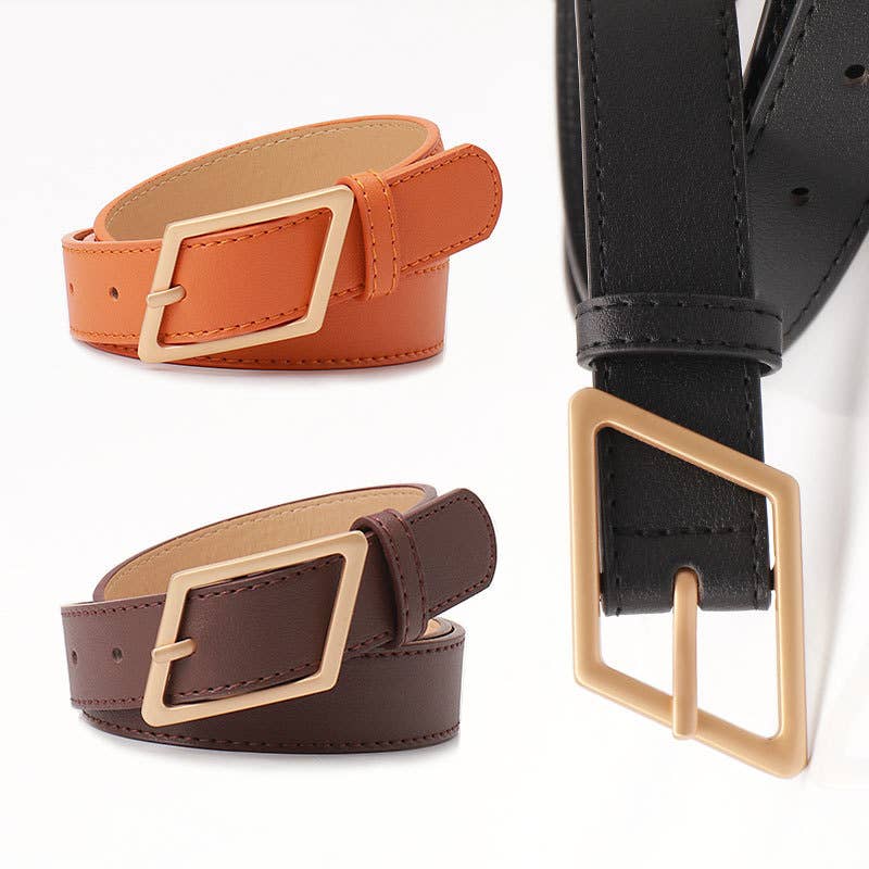 Versatile and high-end alloy pin buckle belt