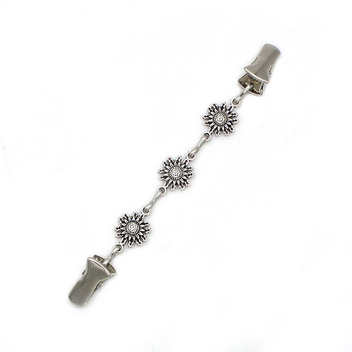 NEW FLOWER BUTTERFLY CARDIGAN SHAWL CLIP