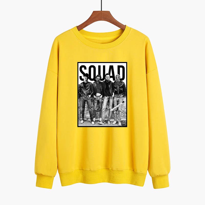 Ghost-Catching Team'S Trendy Printed Hoodie