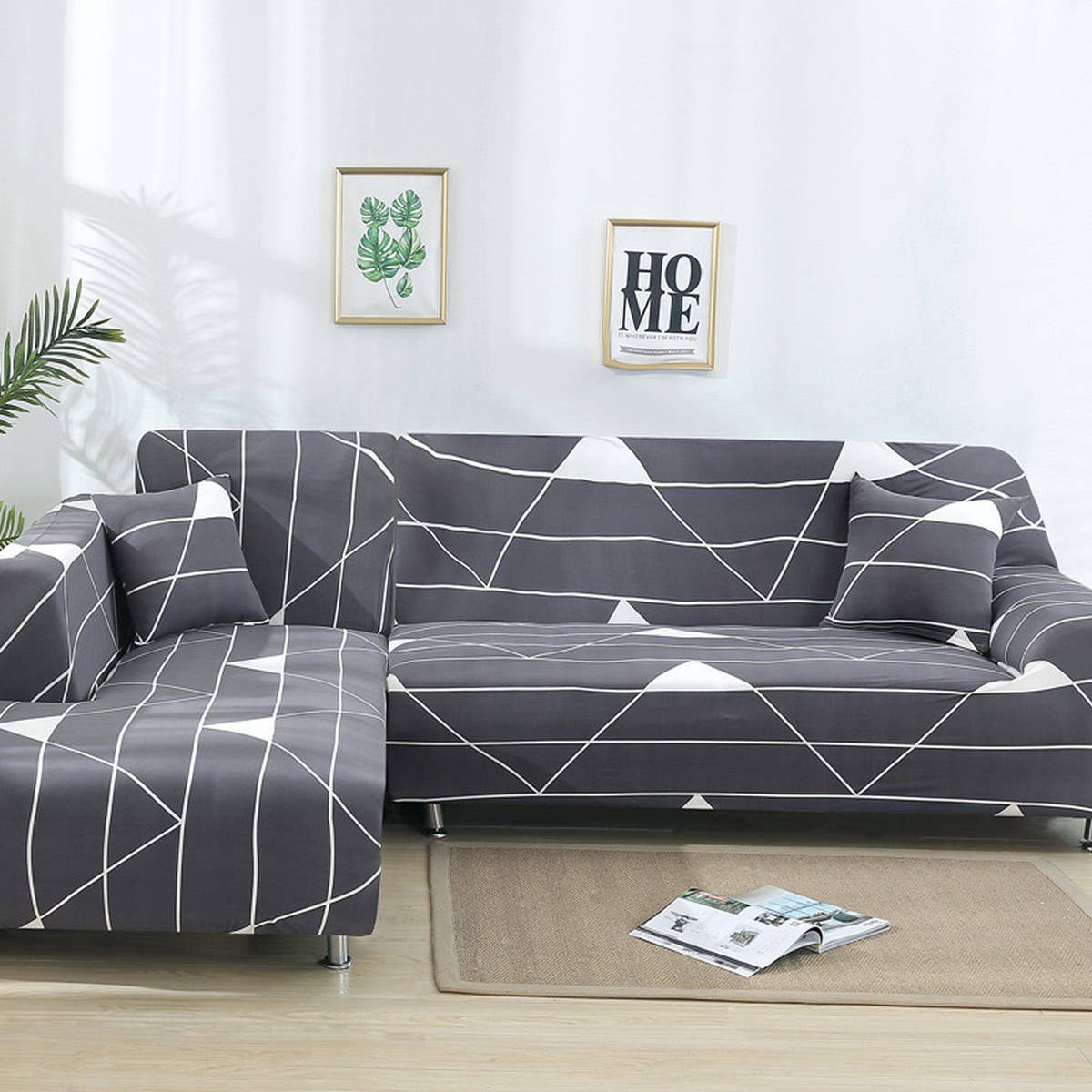 Stretch Sofa Cover, Full Wrap for All Seasons_CWMM8313