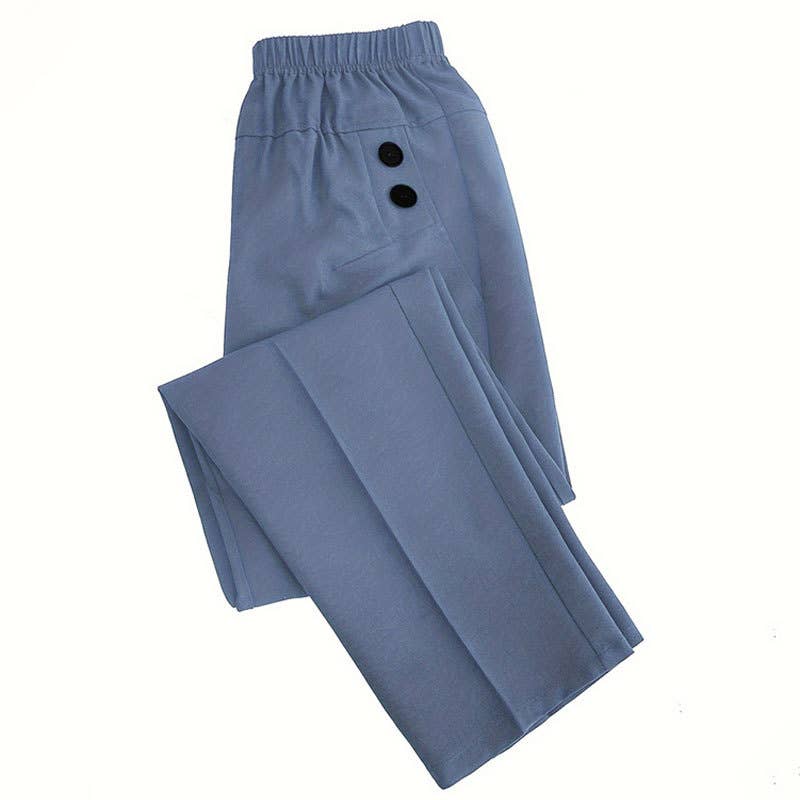 PROFESSIONAL THIN HIGH-WAISTED SLACKS