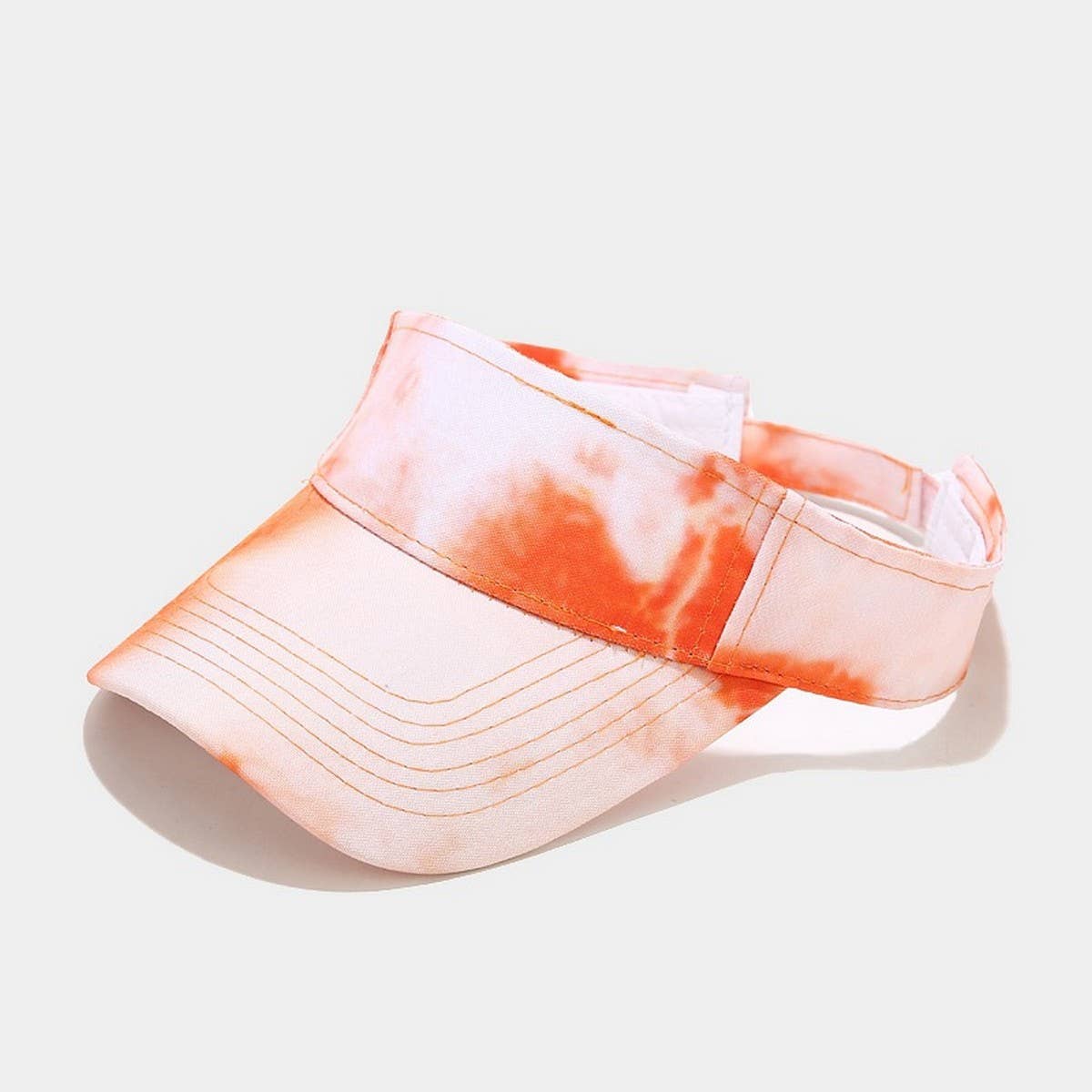 Tie-Dye Visor Hat -Sunshade Cap for Spring/Summer_CWAH3296