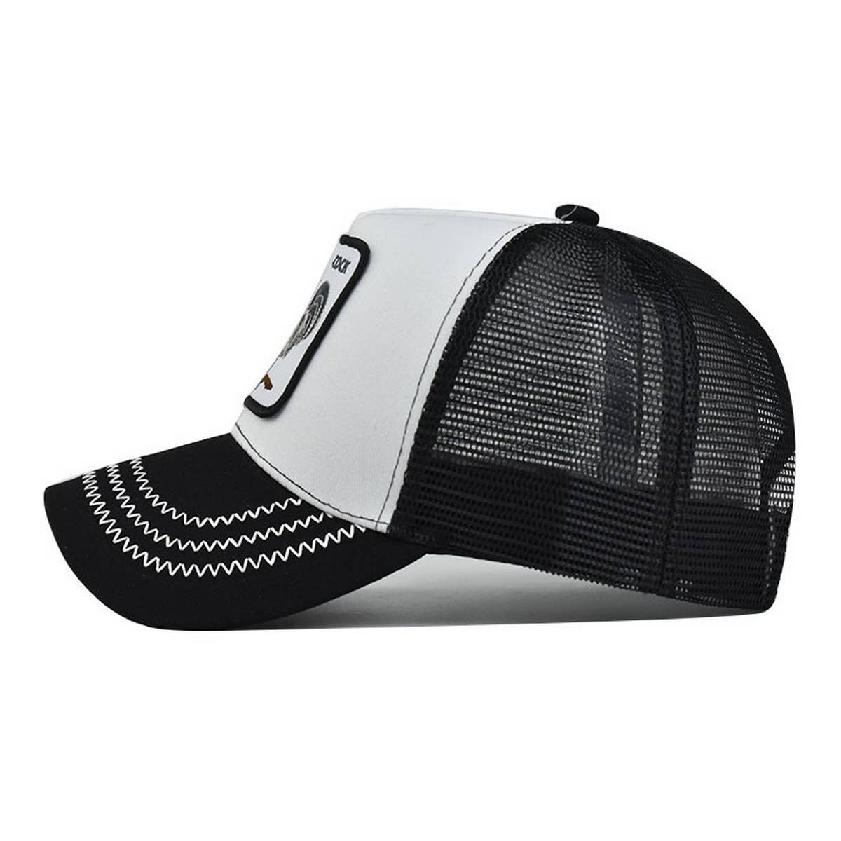 NEW ANIMAL EMBROIDERED BREATHABLE MESH TRUCKER HAT_CWAH1357