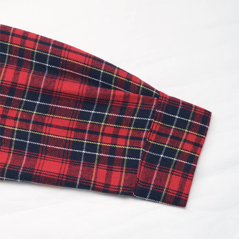 VINTAGE PLAID SHIRT VINTAGE SINGLE BREASTED COAT