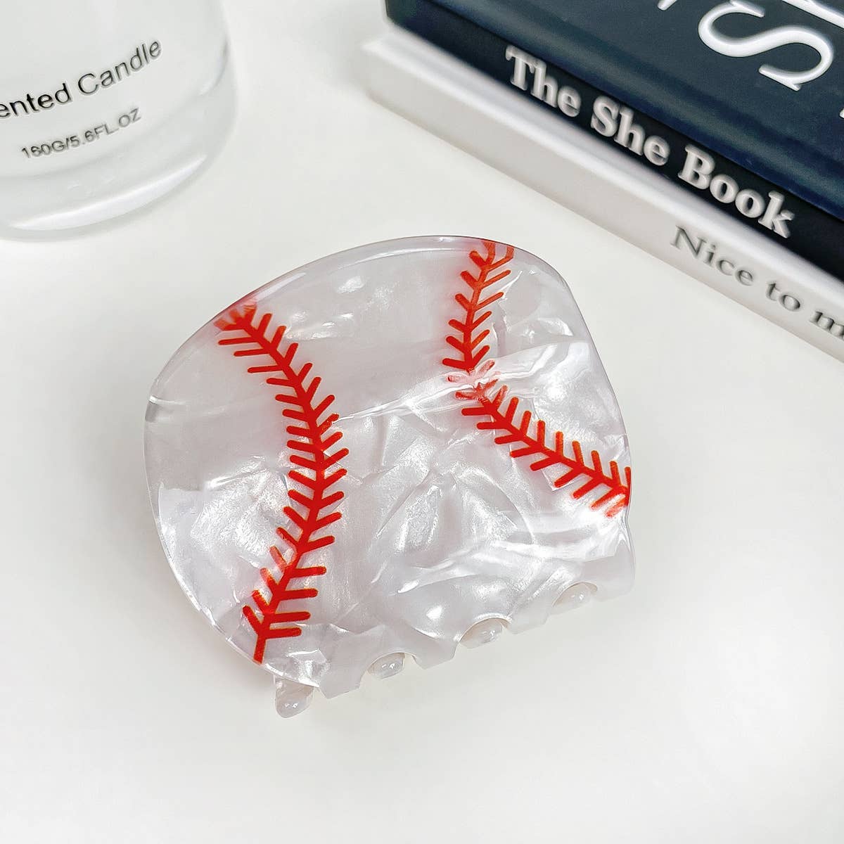 Sports series basketball football hair clips