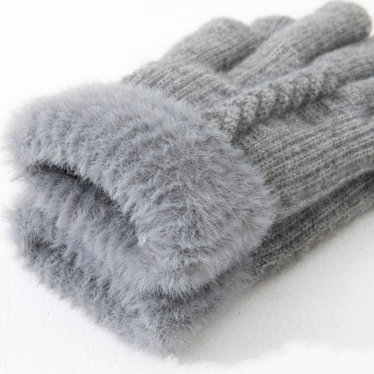 CWAG00570_KIDS WINTER PLUSH DOUBLE LAYER WARM GLOVES