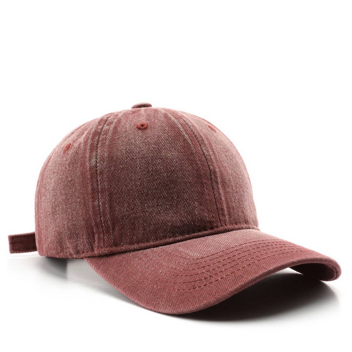 Autumn Winter Washed Denim Baseball Cap, Unisex_CWAH2824