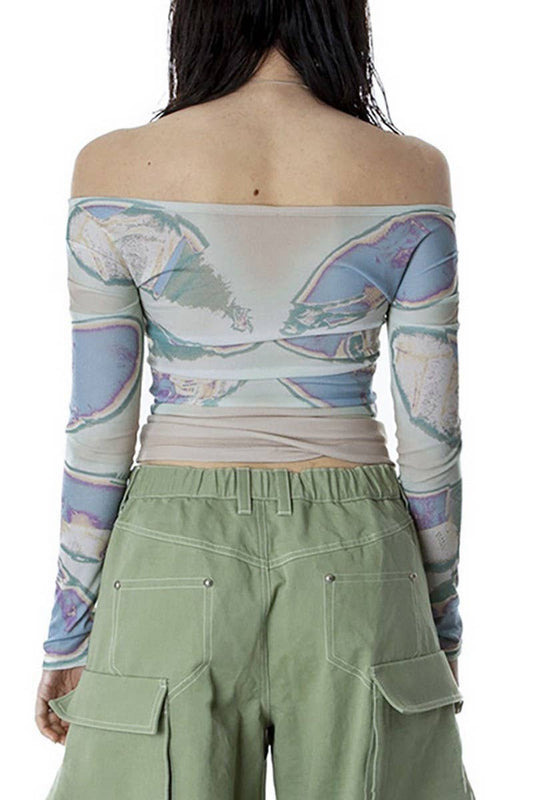 Casual pullover printed long-sleeved T-shirt_cwtbll1766