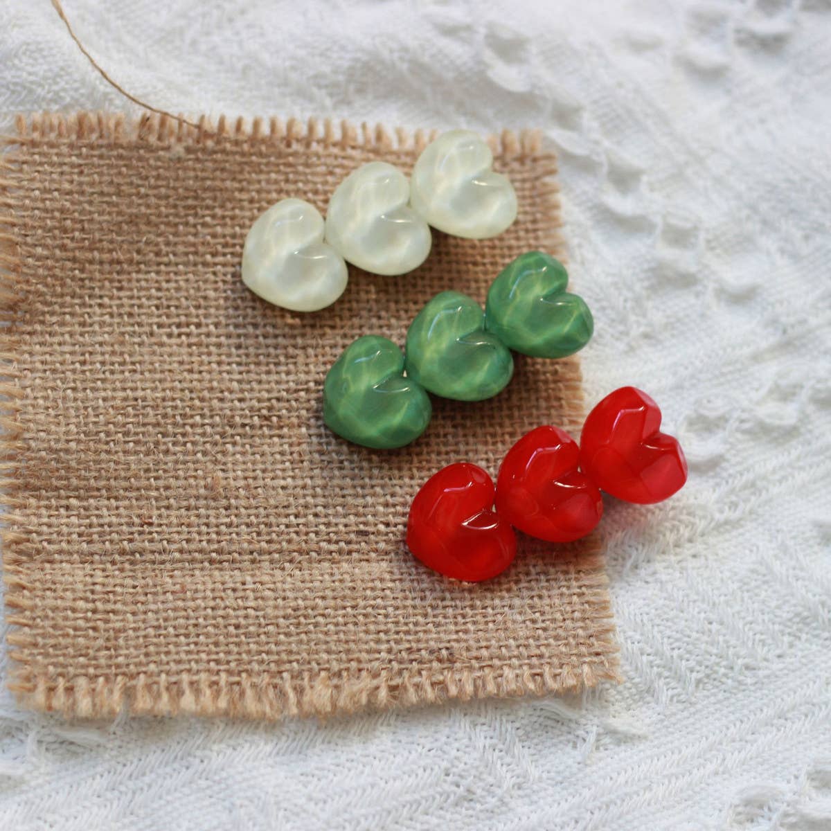 CARTOON THREE LOVE RIPPLE HAIRPINS_CWAHA1826