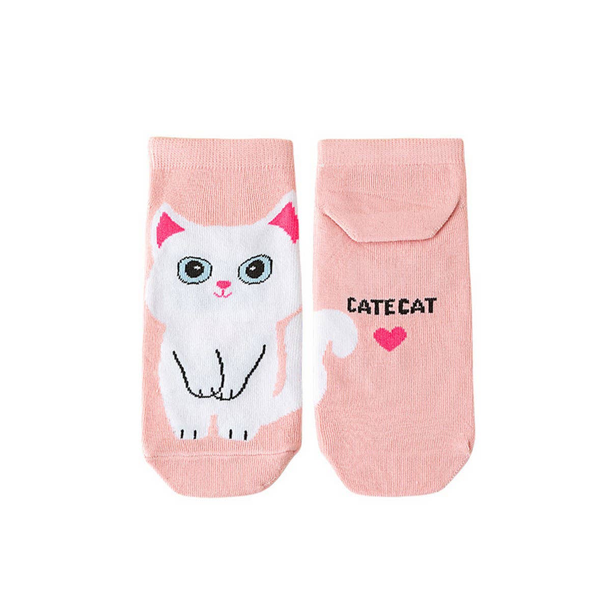 CWMS02736_WOMEN CUTE CARTOON ANKLE SOCKS KOREAN STYLE