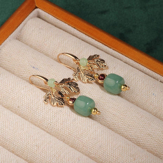 NEW SIMPLE ETHNIC STYLE RETRO TEMPERAMENT EARRINGS