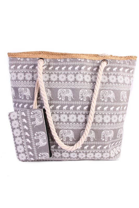 MULTI PATTERNED FASHION BEACH BAGS_CWAB031