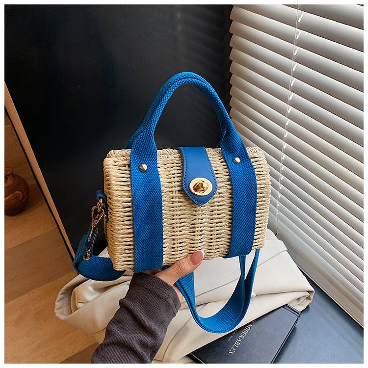 Artistic beach versatile hand-held crossbody bag