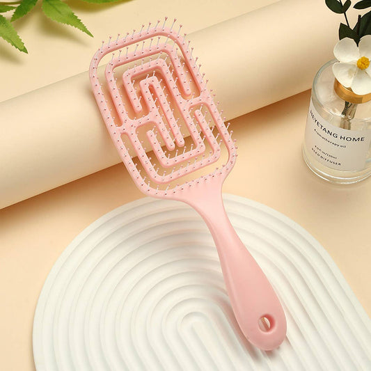 SQUARE HANDLE QUICK-DRYING MASSAGE COMB_CWAHA1878