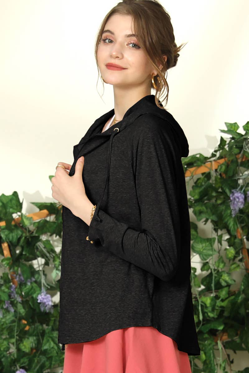 WOMEN FASHION HOODED CARDIGAN_CWOHOL442