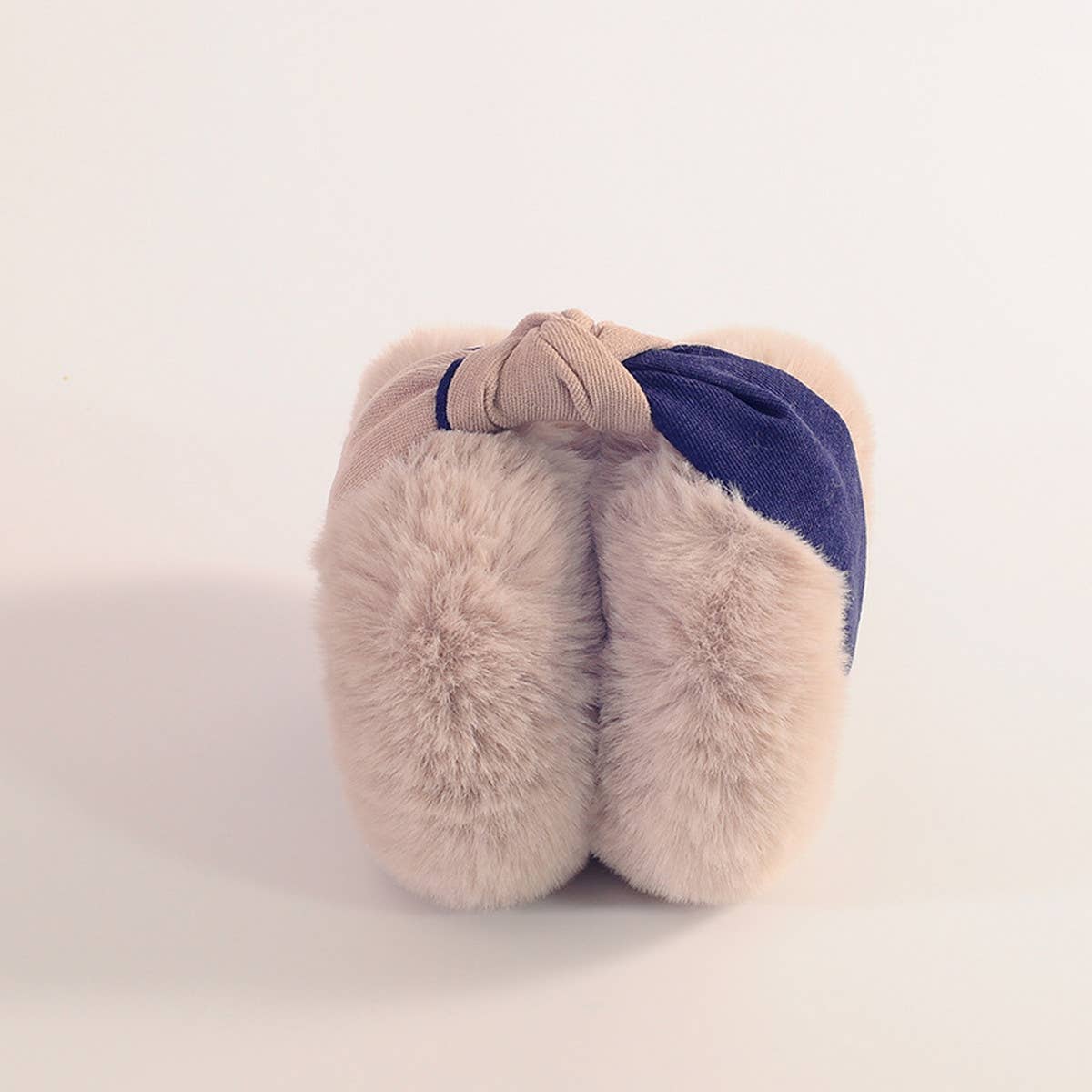 TWO-COLOR CUTE ANTIFREEZE FOLDING EARMUFFS