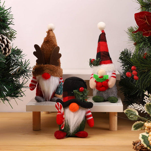 RUDOLPH DWARF DOLL FACELESS DOLL DOLL ORNAMENTS