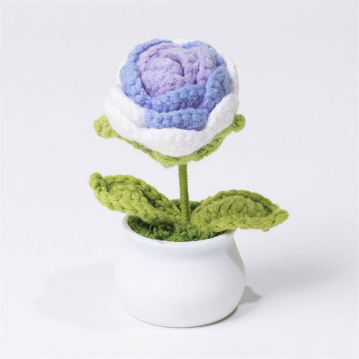 CWMM9270_HAND-WOVEN BOUQUET POTTED PLANT ORNAMENTS