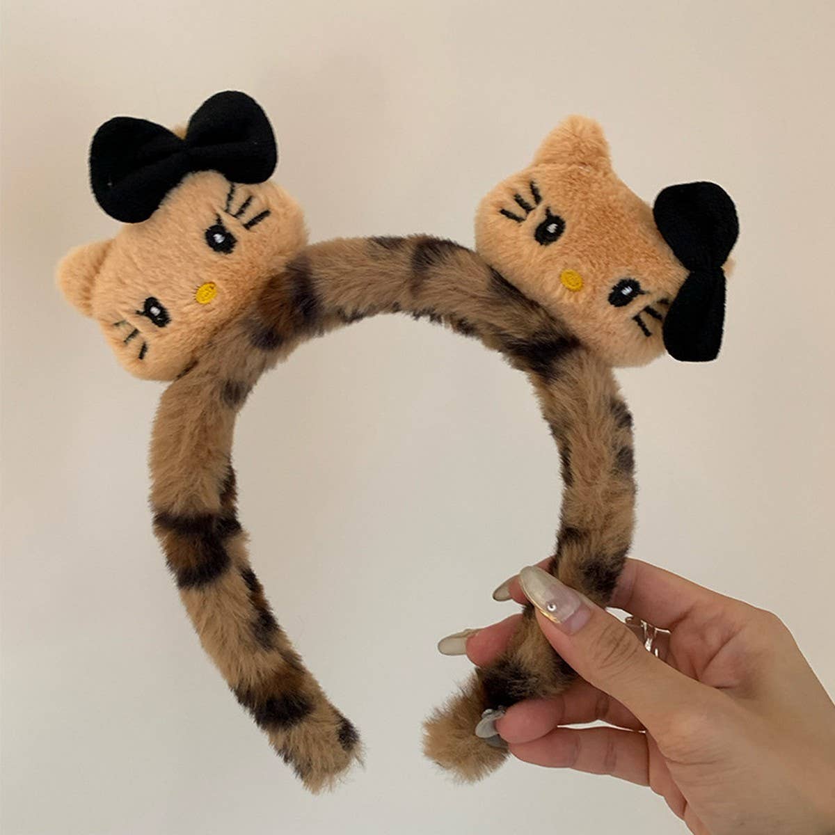 SWEET AND COOL LEOPARD PRINT HEADBAND HAIRPIN