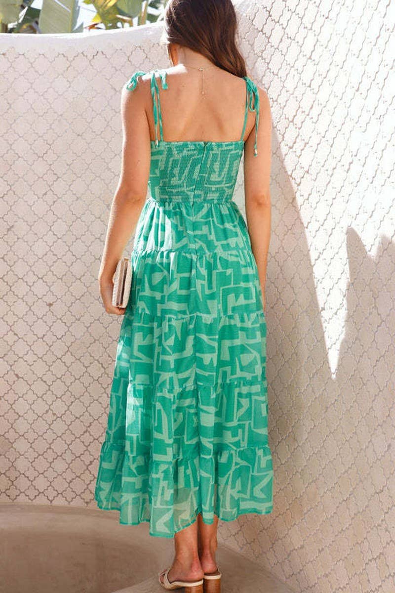 CWDMD5548_FLORAL SPAGHETTI STRAP MAXI DRESS