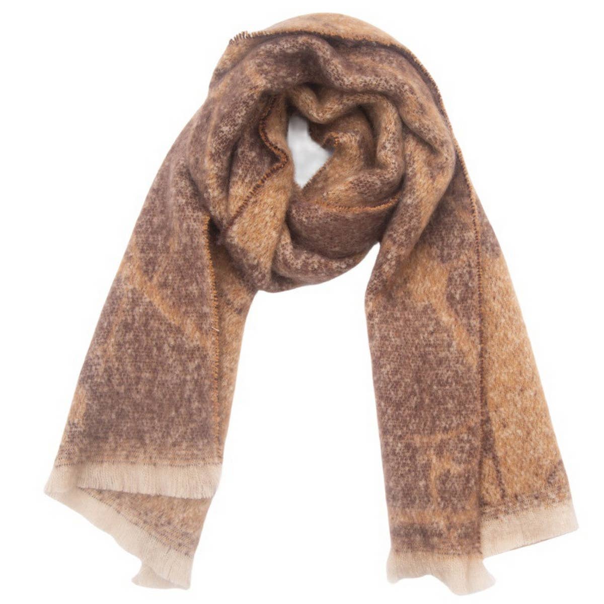 Women's Floral Jacquard Shawl Scarf