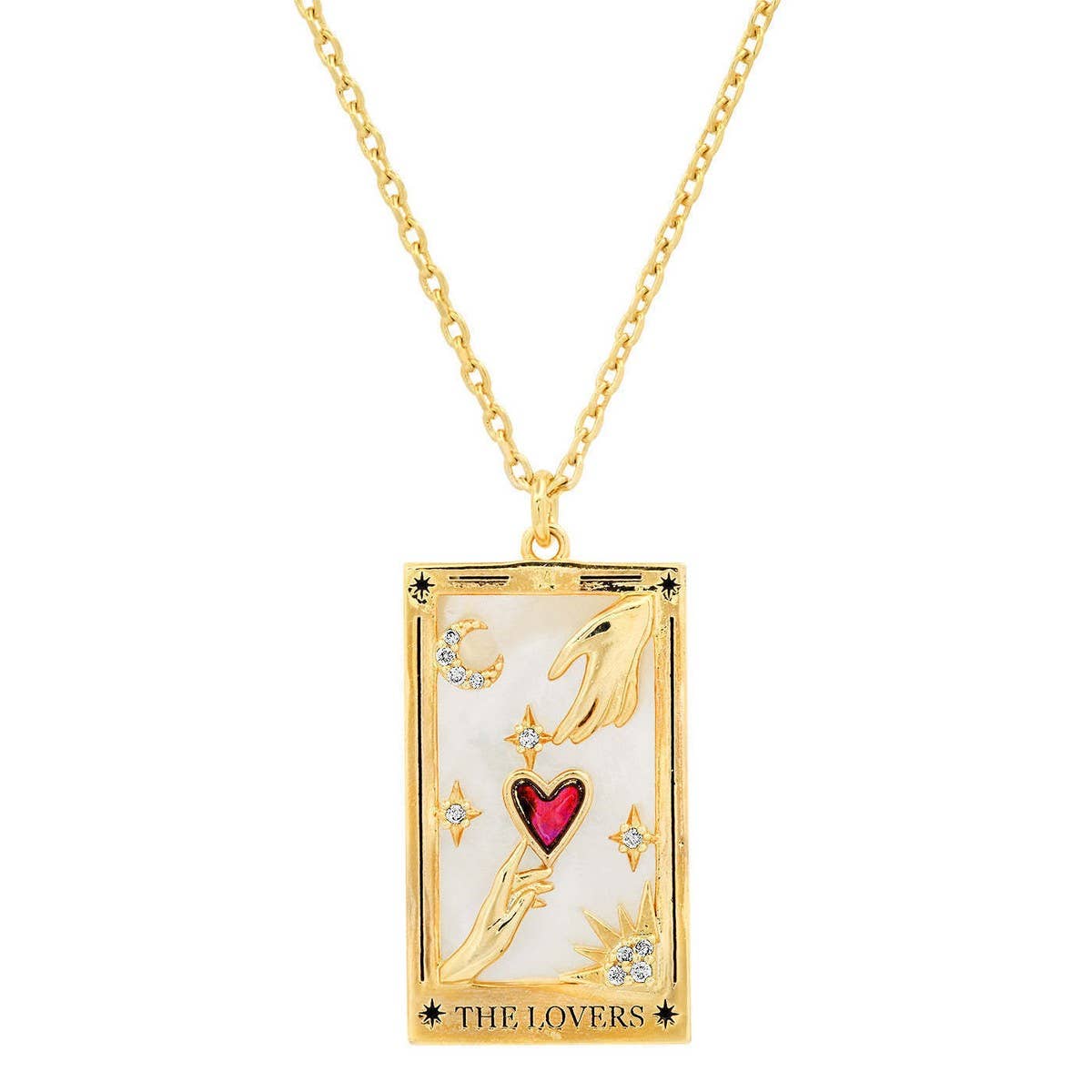 WOMEN'S PERSONALIZED VINTAGE TAROT NECKLACE