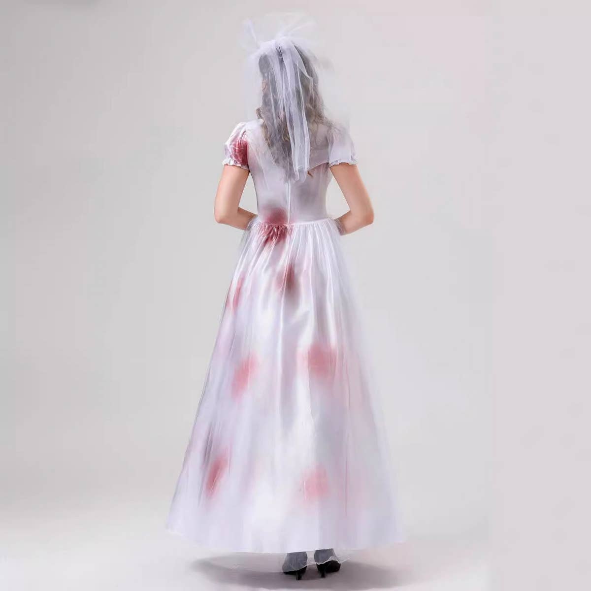 HALLOWEEN BLOODY GHOST BRIDE DRESS COSTUME